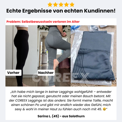 COREEX CelluFlex™ 3D-Kompressionsleggings